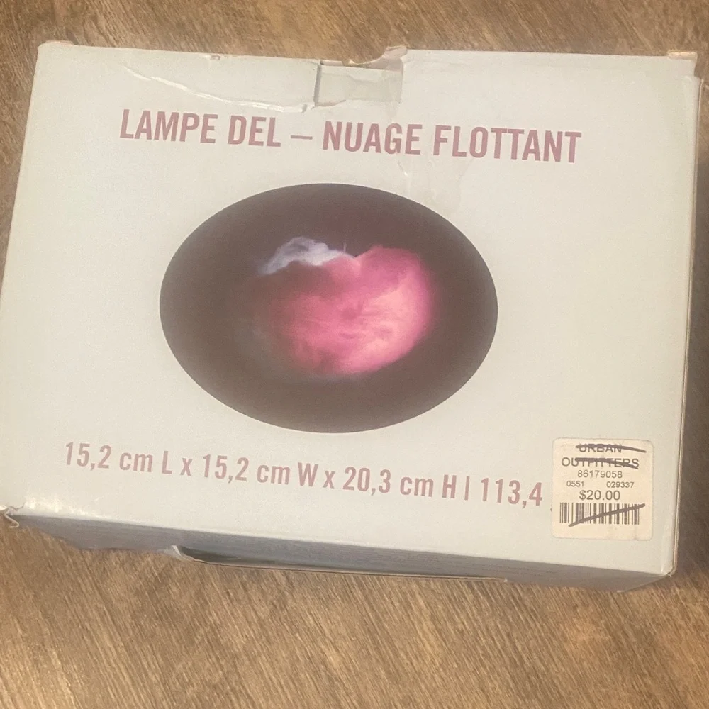 Urban Outfitters Ambient LED Floating Cloud Light